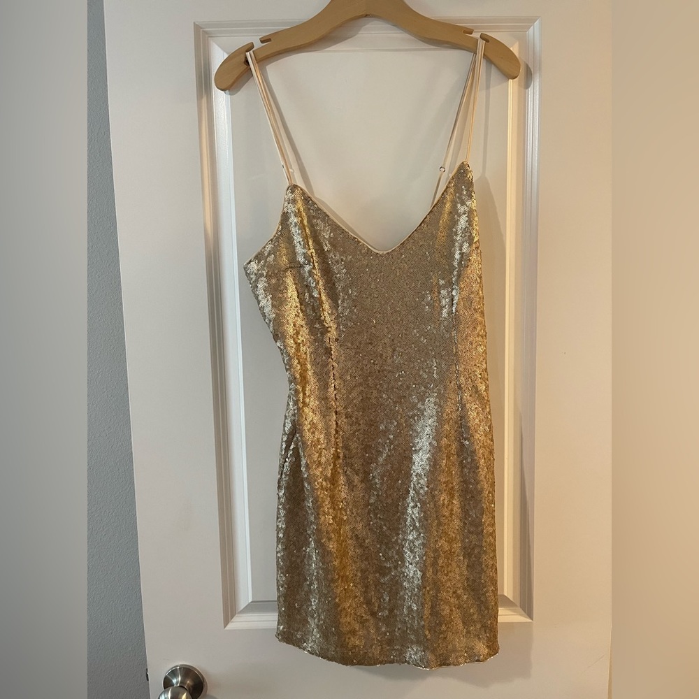 Abercrombie & fitch sequin dress